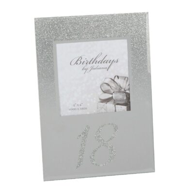 18th Birthday Glitter Photo Frame