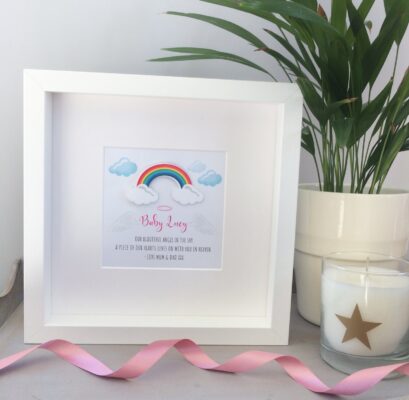 Personalised Baby Memorial Frame