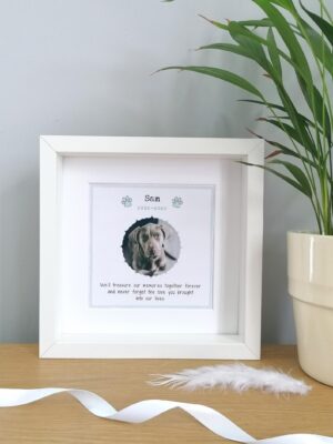 Personalised Pet Memorial Frame