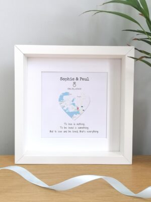 Personalised Engagement Map Frame