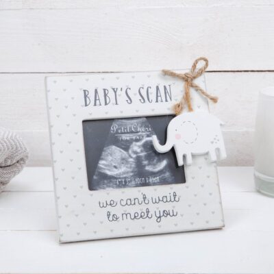 Elephant Baby Scan Photo Frame