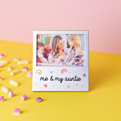 Me & My Auntie Aluminium Photo Frame