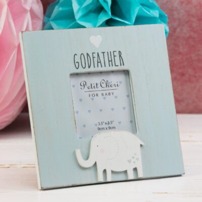 Blue Godfather Photo Frame