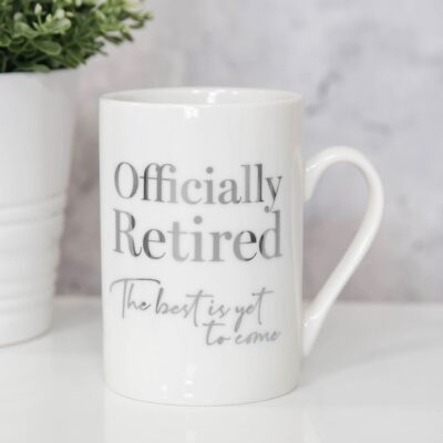 Officially Retired Luxury Mug