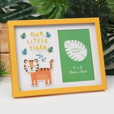 Jungle Baby Our Little Tiger Photo Frame
