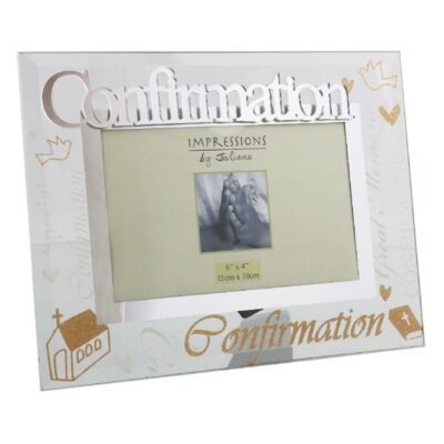 Glass Confirmation Photo Frame