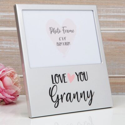 Love You Granny Aluminium Photo Frame