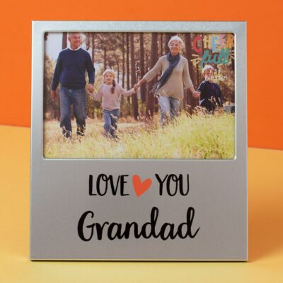 Love You Grandad Aluminium Photo Frame