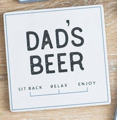 Dads Beer Coaster