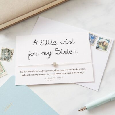 Sister Wish Bracelet Card
