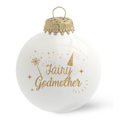 Fairy Godmother Christmas Bauble