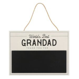 World's Best Grandad Chalkboard Plaque