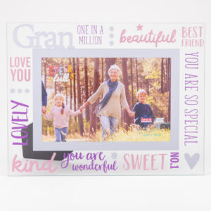 Glass Gran Photo Frame