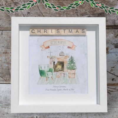 Personalised Family Christmas Frame