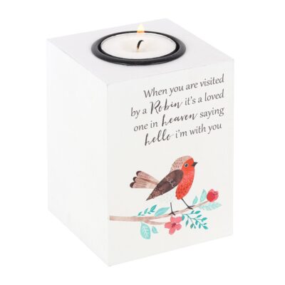 Robins Appear Tealight Holder