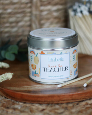 Thank You Teacher Candle