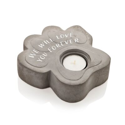 Paw Print Memorial Tealight Holder