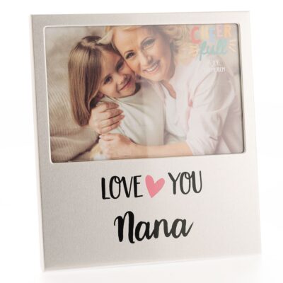 Love You Nana Aluminium Photo Frame