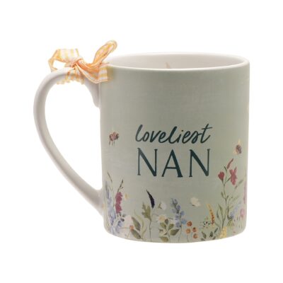 Floral Loveliest Nan Mug