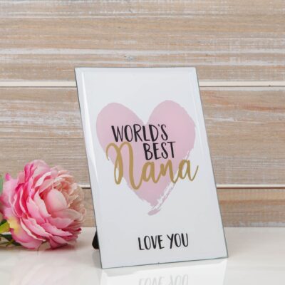 World's Best Nana Plaque