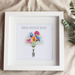 Nanas Favourite Bunch Personalised Frame