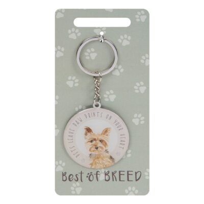 Pet Yorkie Keyring