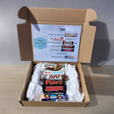 Father's Day Chocolate Bar Gift Box