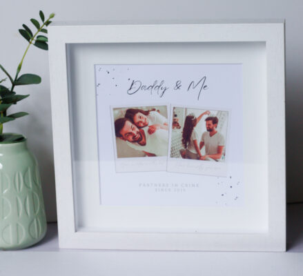 Personalised Daddy & Me Photo Frame