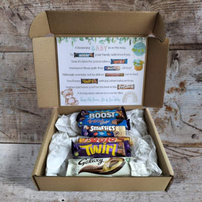 Baby Shower Chocolate Poem Gift Box