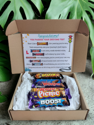 Driving Test Chocolate Poem Gift Box