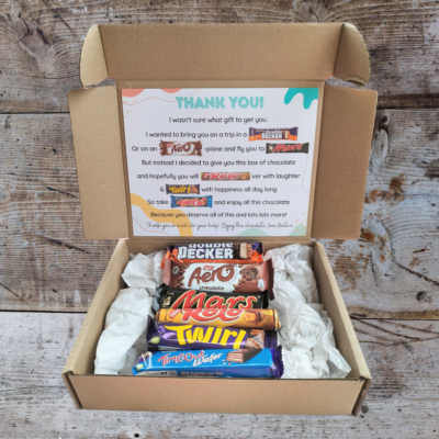 Thank You Chocolate Poem Gift Box