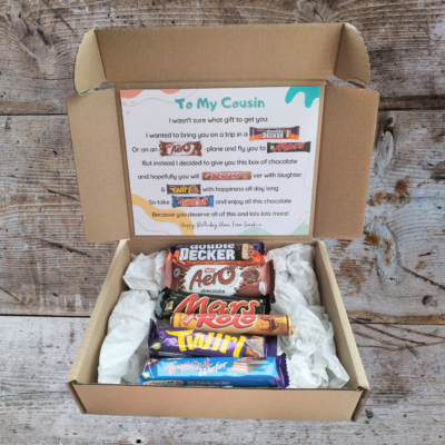 Cousin Chocolate Poem Gift Box