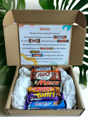 Sister Chocolate Poem Gift Box