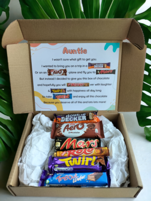 Auntie Chocolate Poem Gift Box