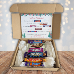 Childminder Christmas Chocolate Poem Gift Box
