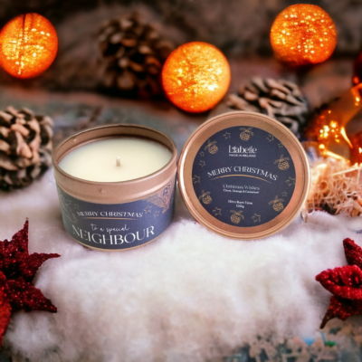 Special Neighbour Christmas Candle