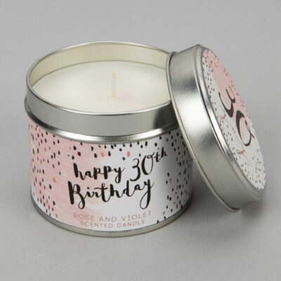 30th Birthday Candle