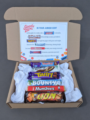 Good Luck Junior Cert Chocolate Box