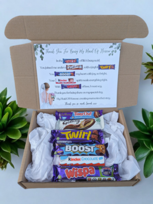 Thank You Maid Of Honour Chocolate Poem Gift Box