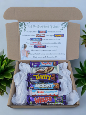 Maid Of Honour Proposal Chocolate Poem Gift Box