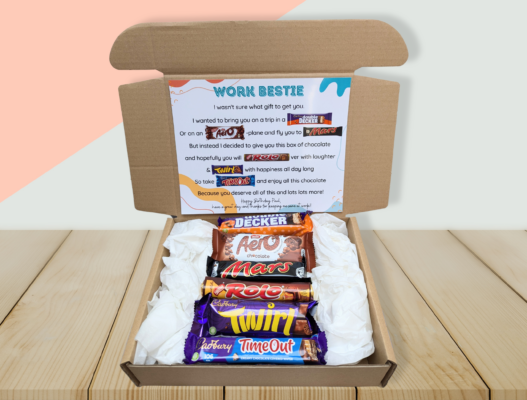 Work Bestie Chocolate Poem Gift Box