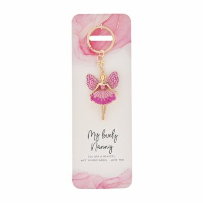 Nanny Angel Keyring