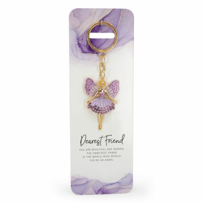 Friend Angel Keyring