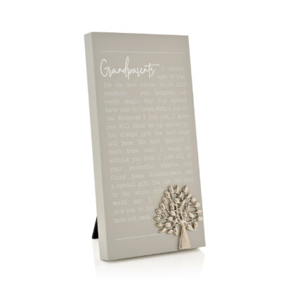 Moments Standing Grandparents Plaque
