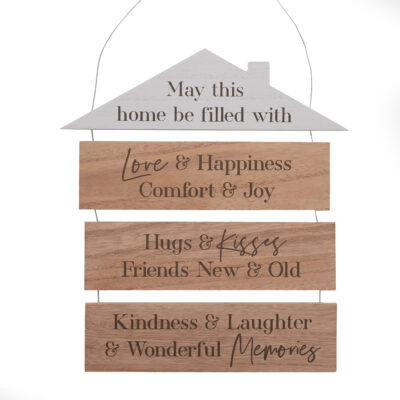 Hanging House Plaque