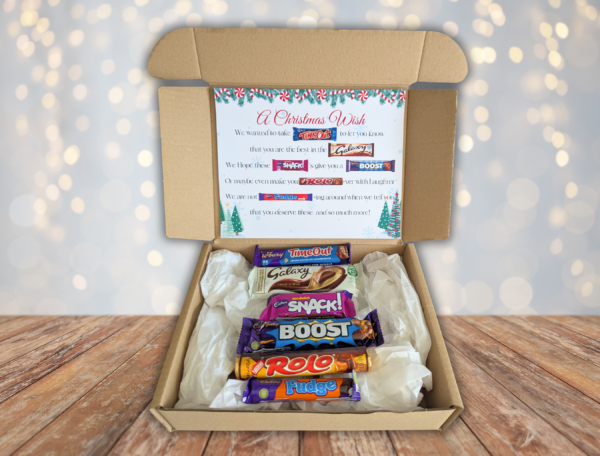 A Christmas Wish Chocolate Poem Gift Box