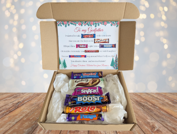 Godfather Christmas Chocolate Poem Gift Box