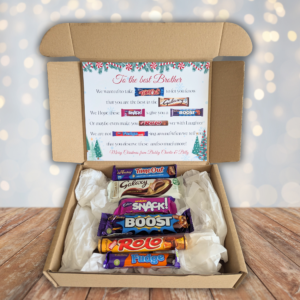 Brother Christmas Chocolate Poem Gift Box
