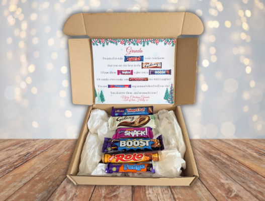 Grandad Christmas Chocolate Poem Gift Box