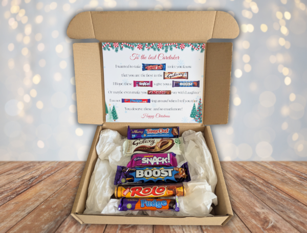 Secretary Christmas Chocolate Poem Gift Box